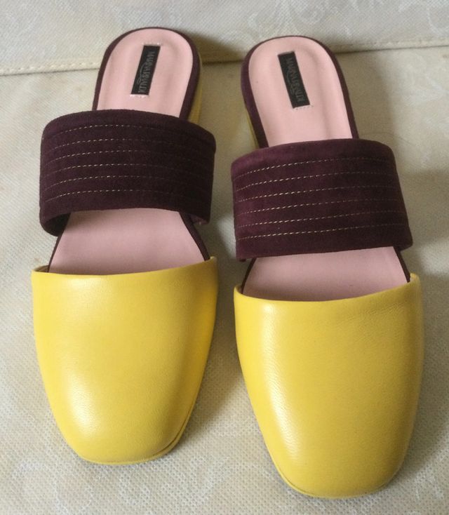 Sandali MARINA RINALDI Donna, giallo, IT 40 UK 7