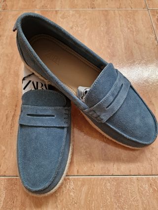 Mocasín Alpargata Serraje 