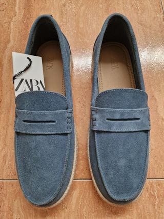 Mocasín Alpargata Serraje 
