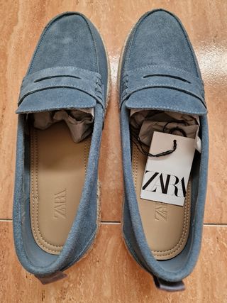 Mocasín Alpargata Serraje 