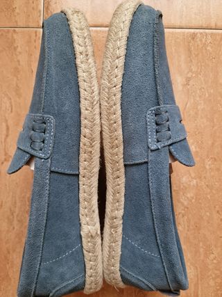 Mocasín Alpargata Serraje 