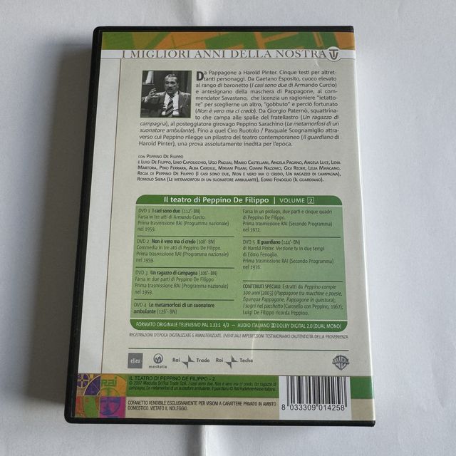 DVD Il teatro di Peppino de Filippo Vol. 2 Box