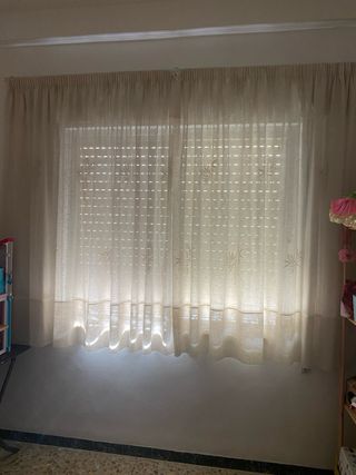 Cortina de dos hojas 220 x 175 cm