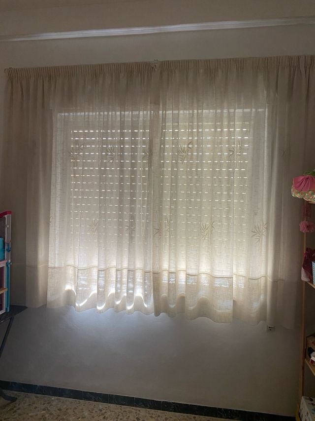 Cortina de dos hojas 220 x 175 cm