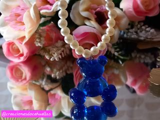 Collar de perlas oso (estilo Bimba y Lola)