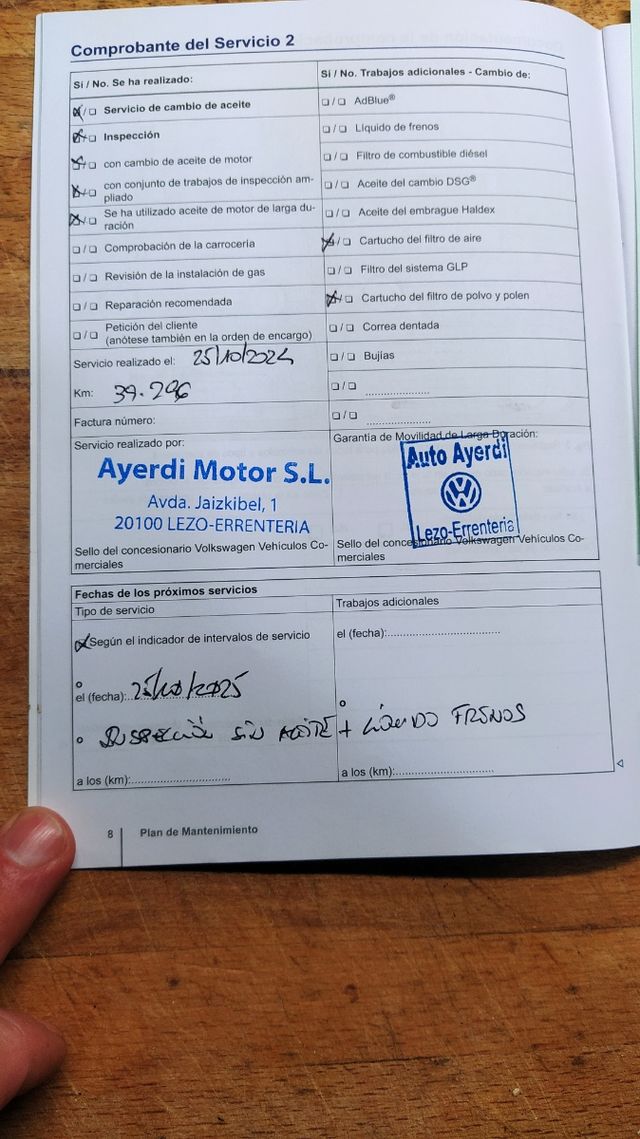 VW T5 2015 con 50.000 Km!!!