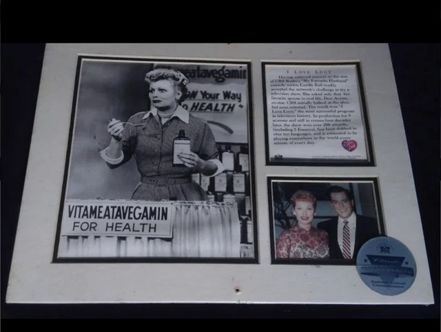 Certificado autenticidad I love Lucy