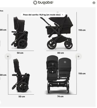 Bugaboo duo donkey 5 