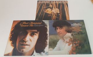 Albert Hammond. 2 Vinilos. Rock Pop