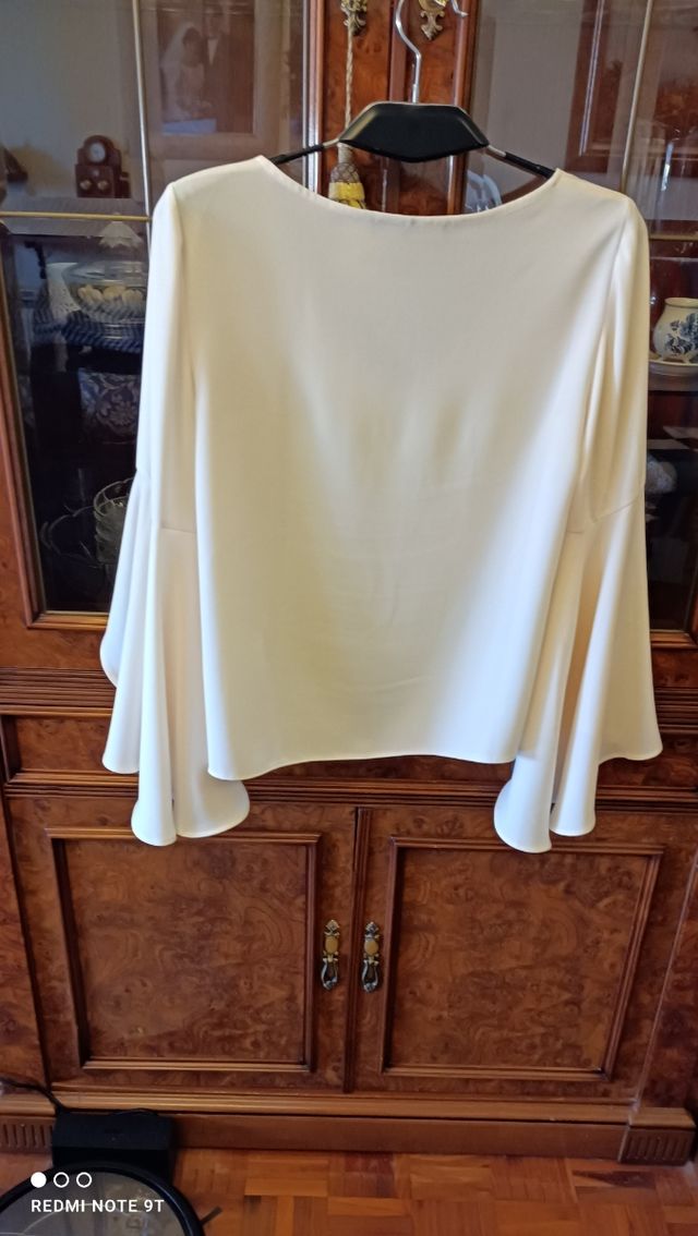 Elegante y cómoda blusa Manga tipo kimono