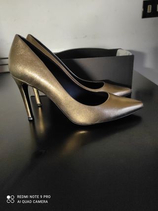 Scarpe donna oro