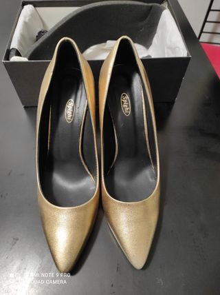 Scarpe donna oro
