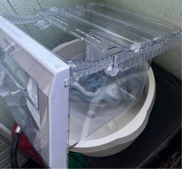 Cajones y estantes nevera amerivana samsung