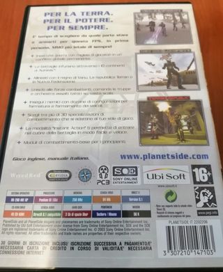 PLANET SIDE - Gioco per PC Azione Sparatutto Multi