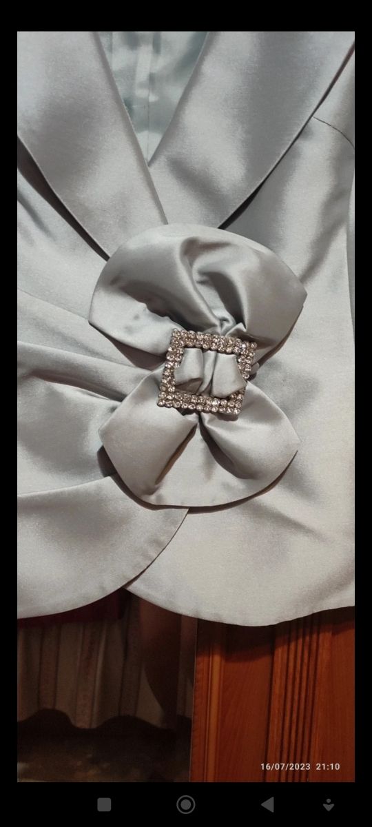 Traje de 3 piezas de Madrina de Boda