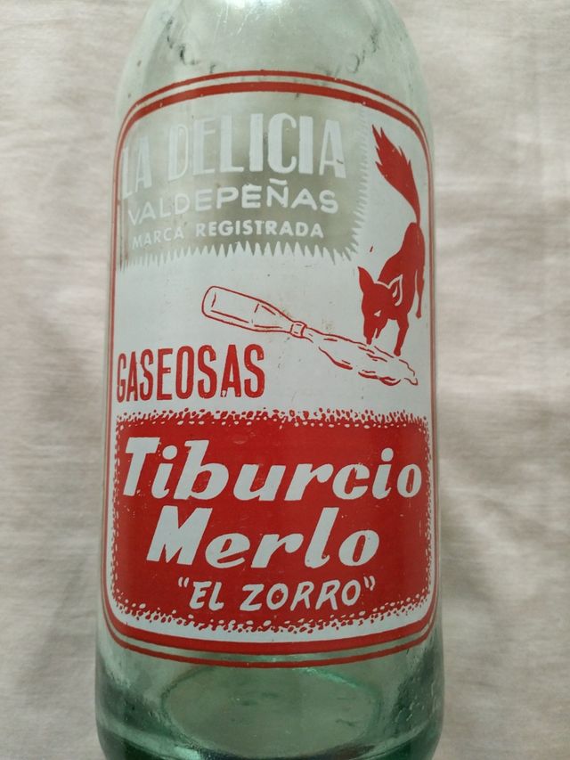 Bottiglia di soda antica