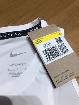 Camiseta de tirantes Nike Trail Talla S Mujer