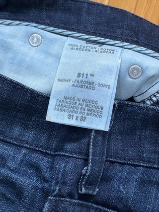 Pantalón vaquero Levi’s 511, T-31/32