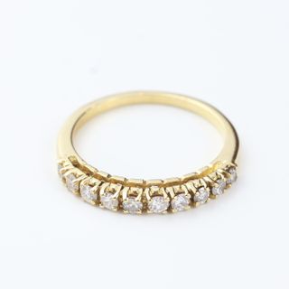 Anillo oro con brillantes