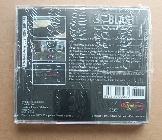 Juego PC CD-Rom L.A. Blaster (Cryo Interactive).