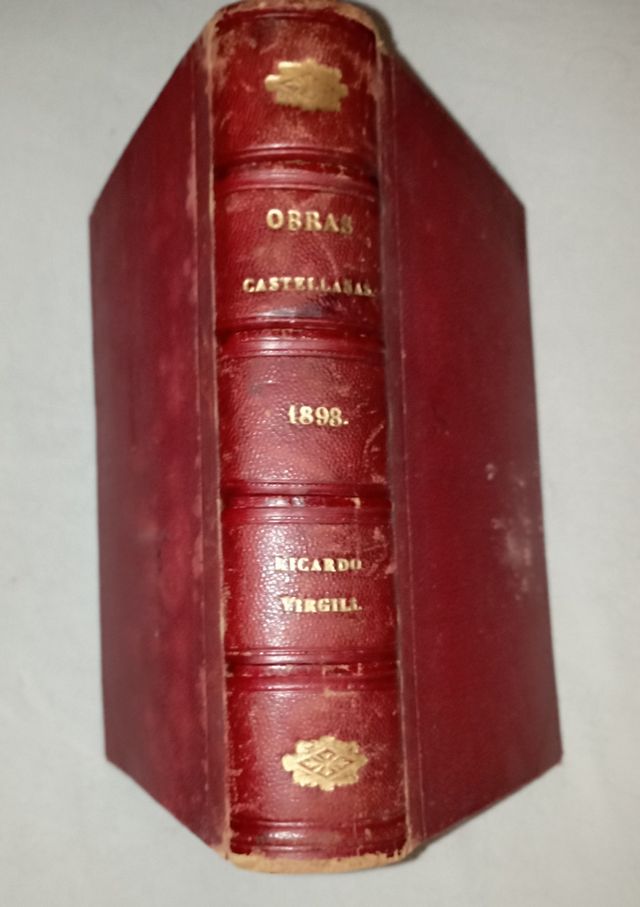 Libro antiguo El arcoiris (Ricardo Virgili 1898) 