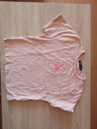 Crop top rosa