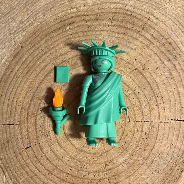 Playmobil estatua libertad