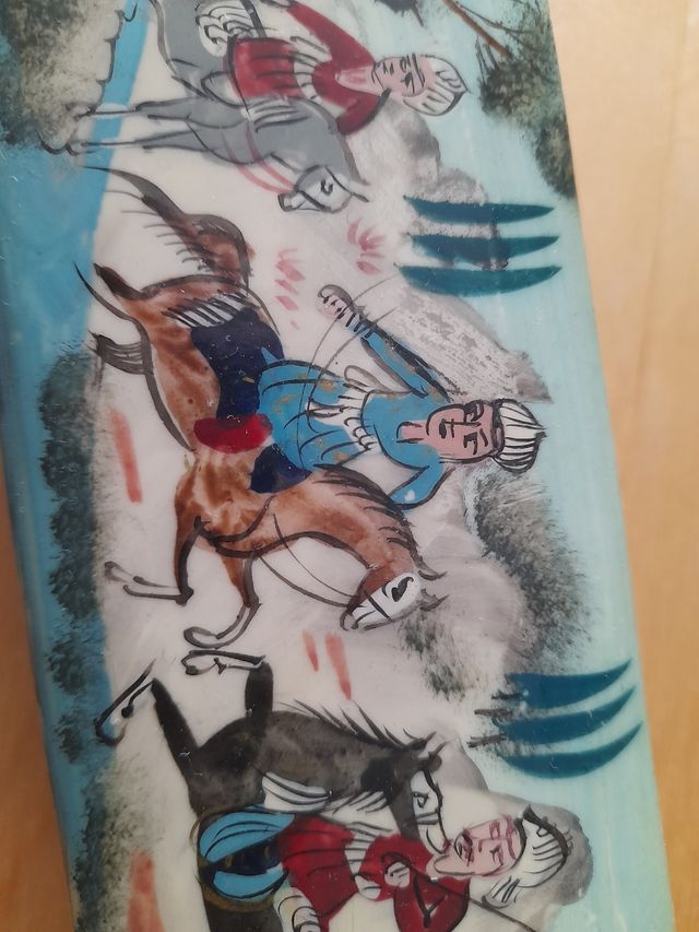 Caja de madera hecha a mano 100%