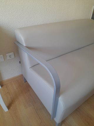 Sofa polipiel Nude