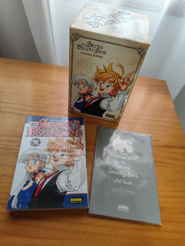The seven deadly sins edición especial con cofre