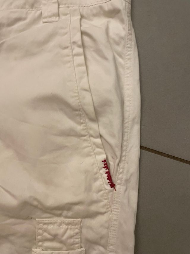 Dondup bermuda bianchi