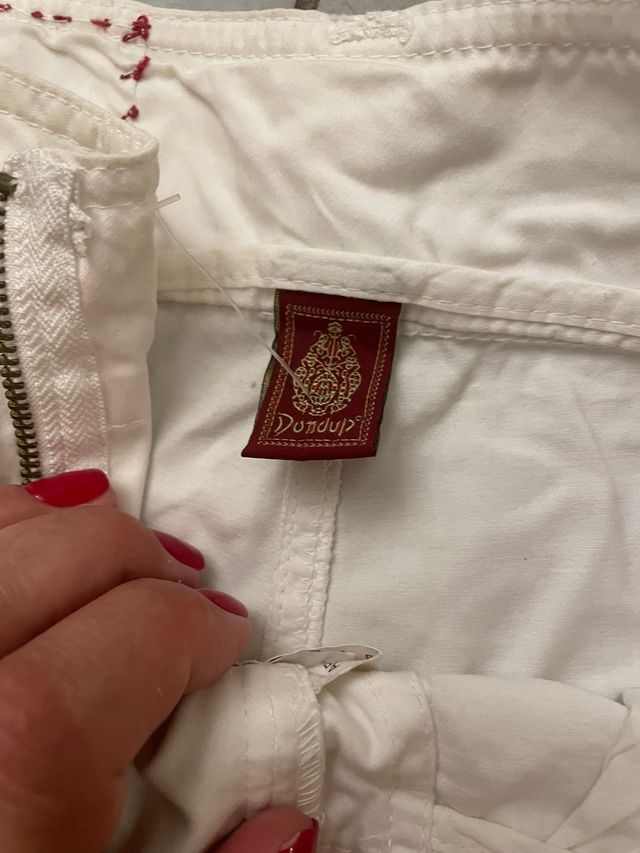 Dondup bermuda bianchi