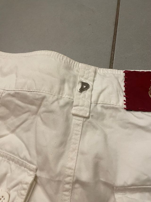 Dondup bermuda bianchi