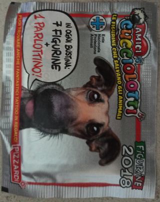Figurine amici cucciolotti 2018