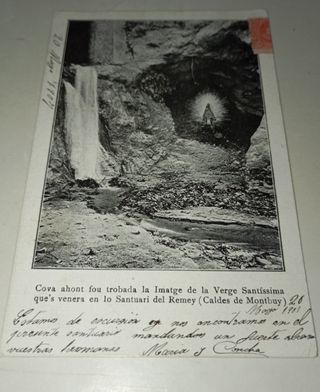 Historia Postal Barcelona Caldas d Mbuy 3 postales