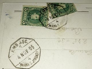 Historia Postal Barcelona Caldas d Mbuy 3 postales