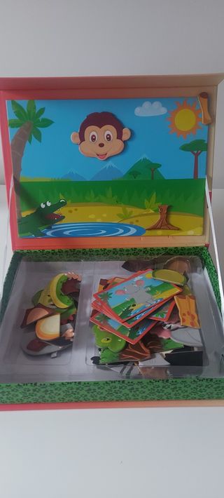 Pak dos juguetes: Mr. Potato y puzzle de imanes