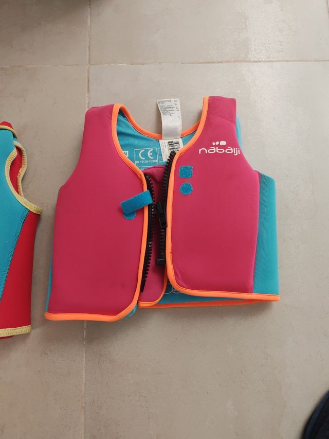 Chaleco flotación natación niños Talla M