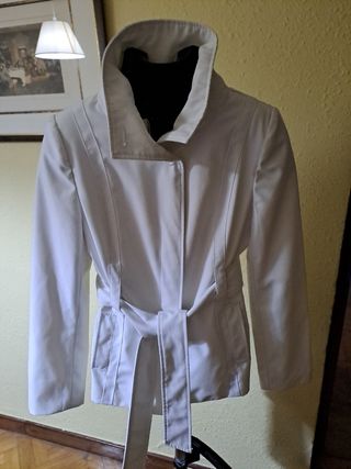 Chaqueta blanca entretiempo 