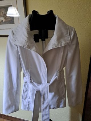 Chaqueta blanca entretiempo 