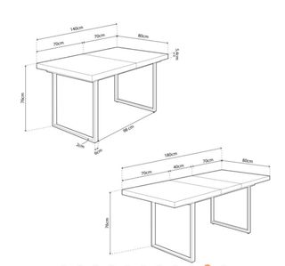 Mesa extensible