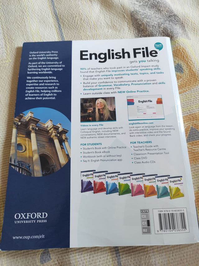 Documentazione inglese Oxford Student's Book Advanced