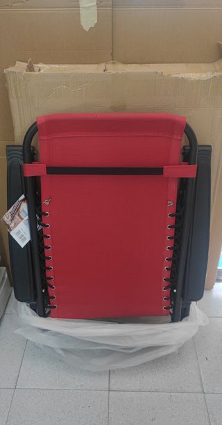 Silla plegable gravedad cero NUEVA