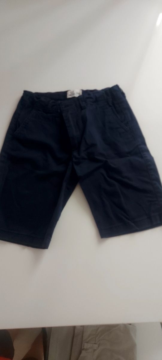 Pantalon corto azul niño