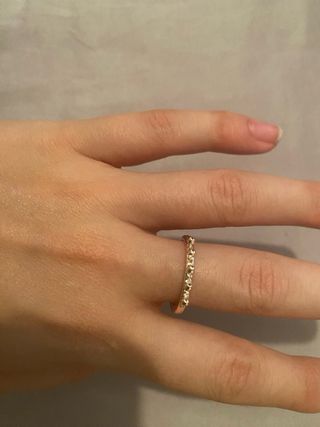 Conjunto de collar y anillos