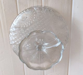 Frutero cristal antiguo