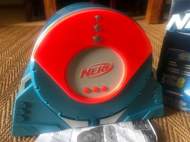 Lanzador de discos Nerf