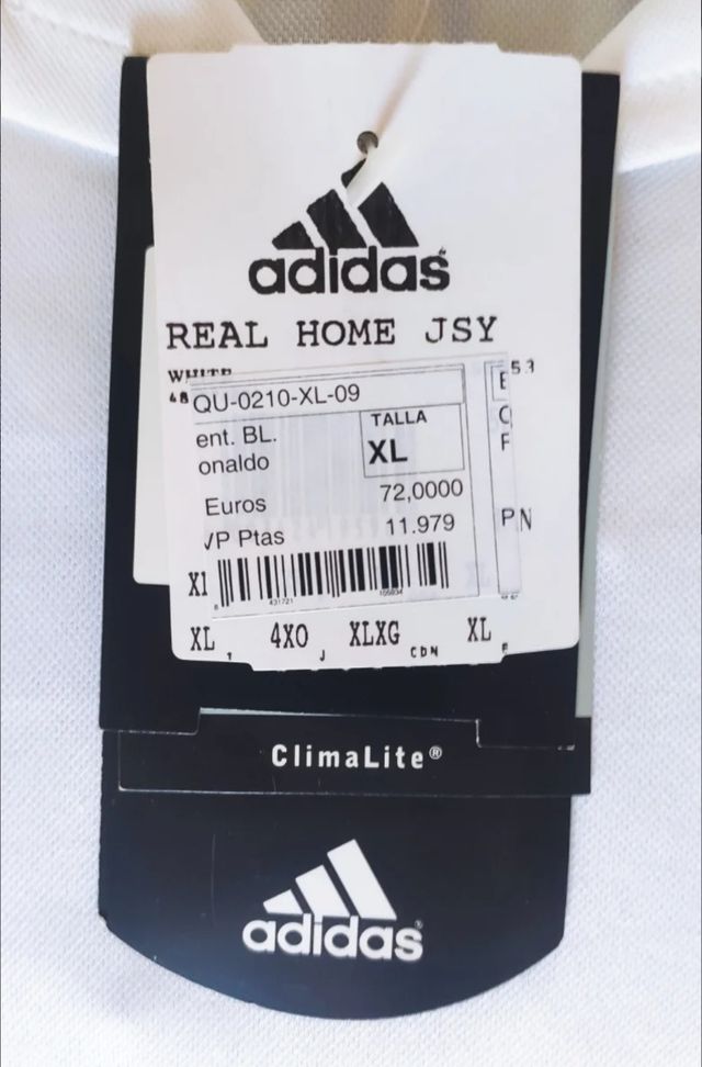 Maglietta firmata Adidas Real Madrid "O Fenómeno" 2
