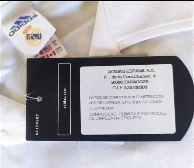 Maglietta firmata Adidas Real Madrid "O Fenómeno" 2