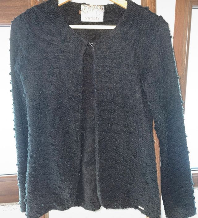 Chanellina nera bouclé Variety